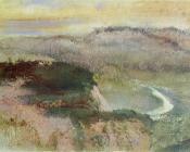 埃德加 德加 : Landscape with Hills